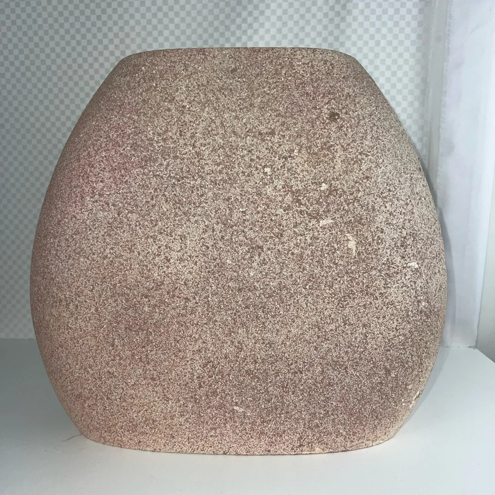 South‎ West NAVAJO INDIAN SAND ART VASE. 3D Art Native Women. 23”X12